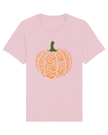 Halloween Bat Pumpkin Cotton Pink