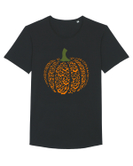 Halloween Bat Pumpkin Tricou mânecă scurtă guler larg Bărbat Skater