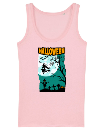Halloween Dark Night Cotton Pink