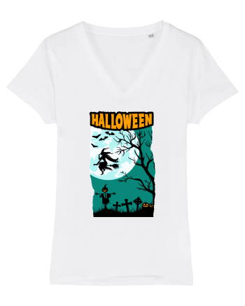 Halloween Dark Night White