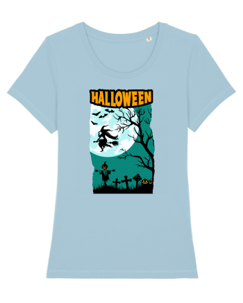 Halloween Dark Night Sky Blue