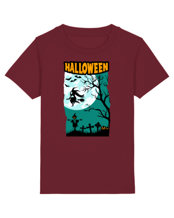 Halloween Dark Night Burgundy