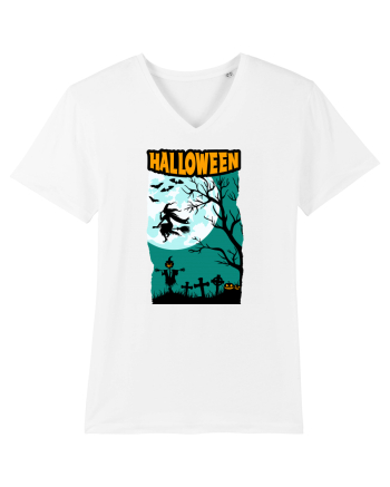 Halloween Dark Night White