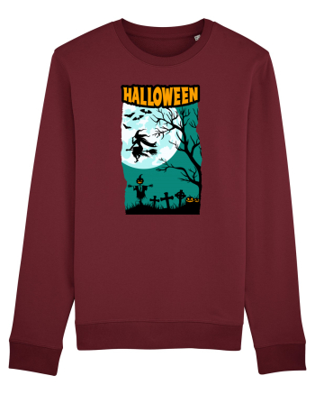 Halloween Dark Night Burgundy