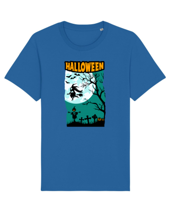 Halloween Dark Night Royal Blue