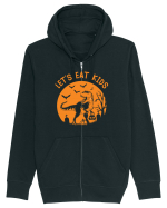 Halloween Dinosaur Let's Eat Kids Hanorac cu fermoar Unisex Connector