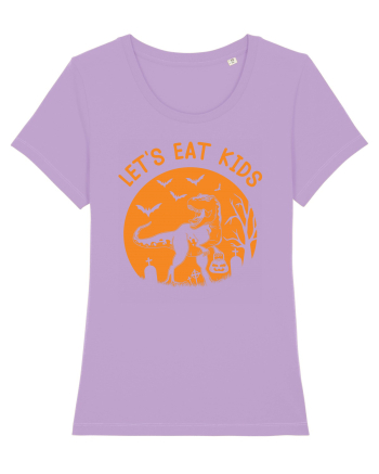 Halloween Dinosaur Let's Eat Kids Lavender Dawn