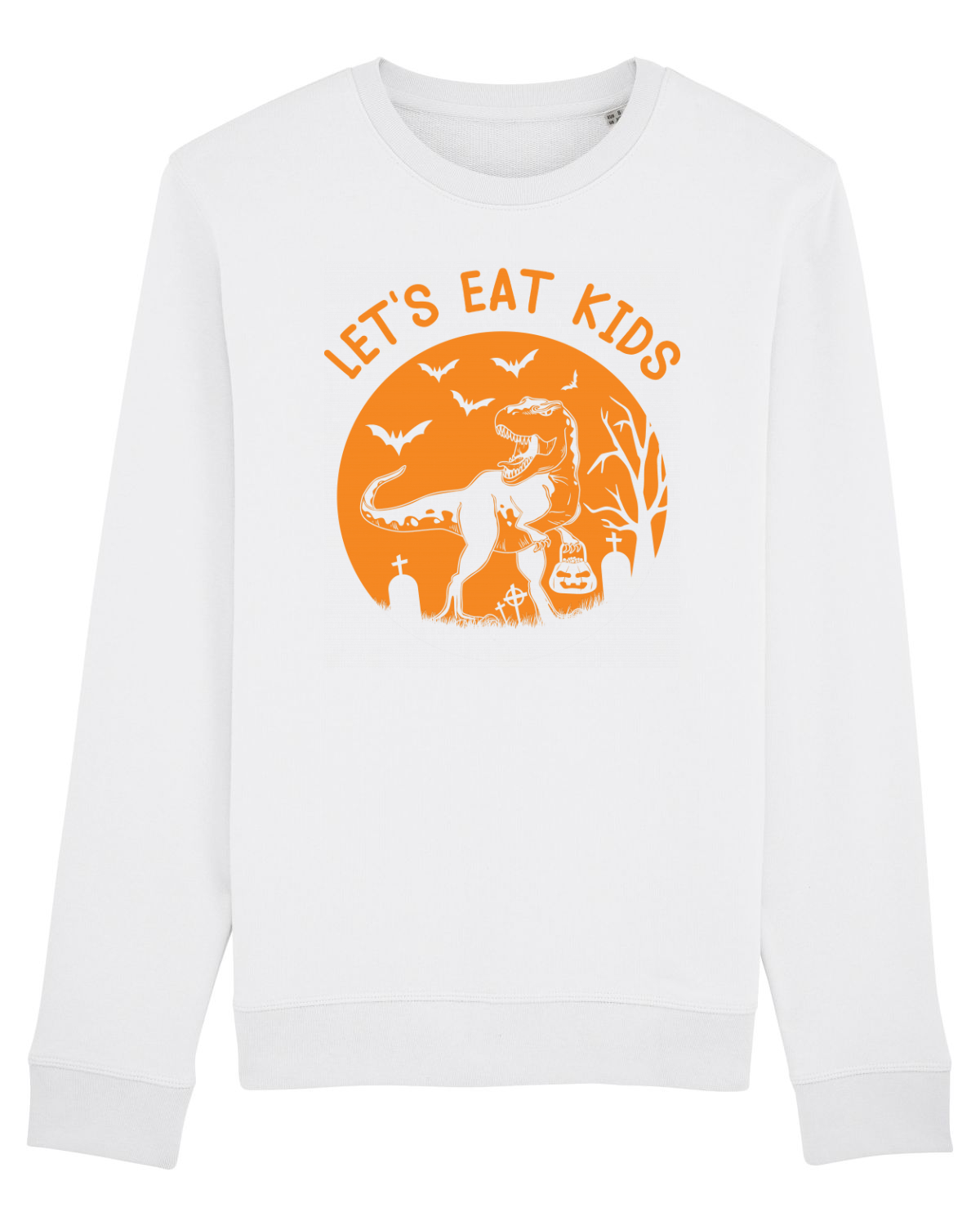 Bluză mânecă lungă Unisex Rise White