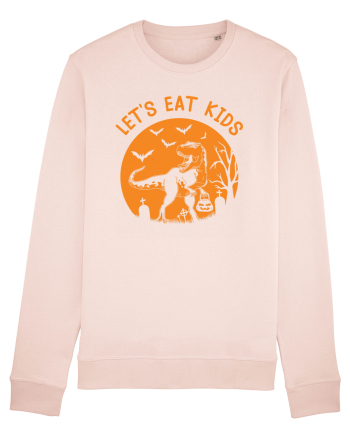 Halloween Dinosaur Let's Eat Kids Candy Pink