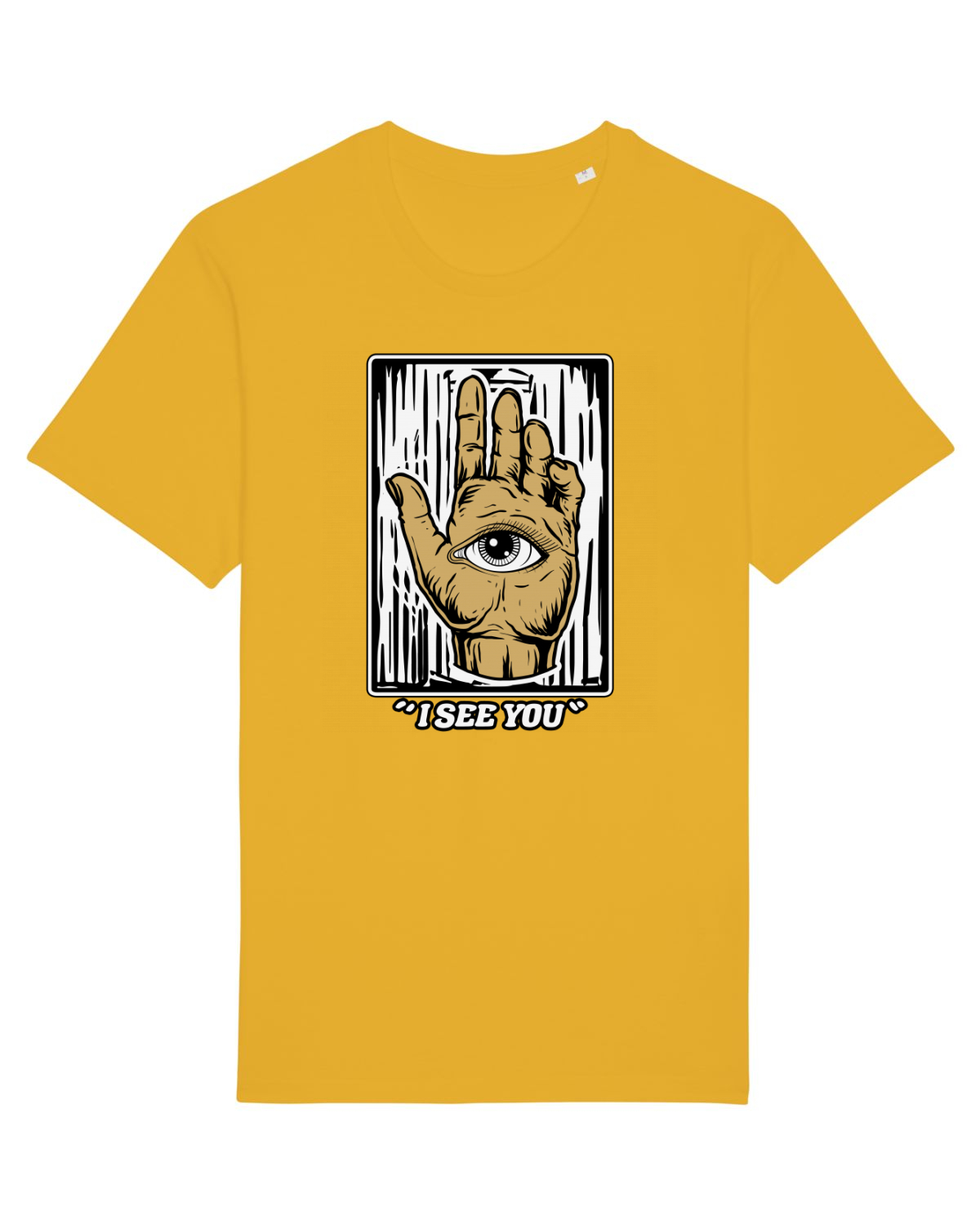 Tricou mânecă scurtă Unisex Rocker Spectra Yellow