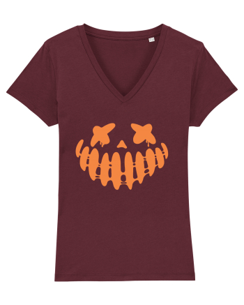 Halloween Monster Face Costumes Burgundy