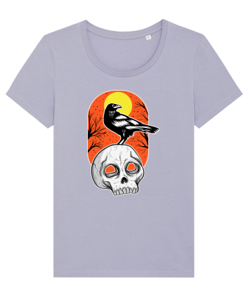 Halloween Pumpkin And Black Crow Lavender
