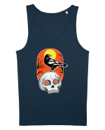 Halloween Pumpkin And Black Crow Maiou Bărbat Runs