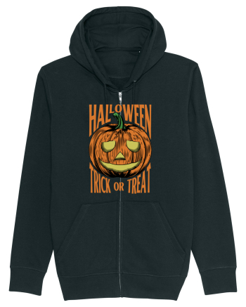 Halloween Pumpkin Engraving Style Black