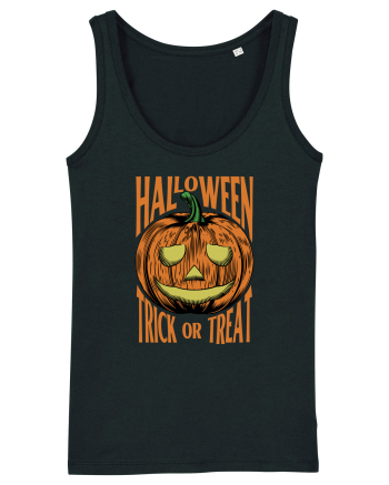 Halloween Pumpkin Engraving Style Black