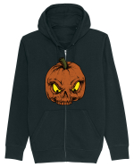 Halloween Pumpkin Skull Hanorac cu fermoar Unisex Connector
