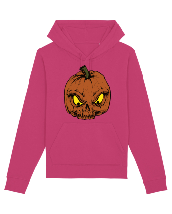Halloween Pumpkin Skull Raspberry