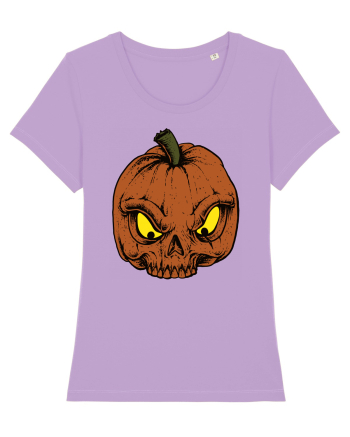 Halloween Pumpkin Skull Lavender Dawn