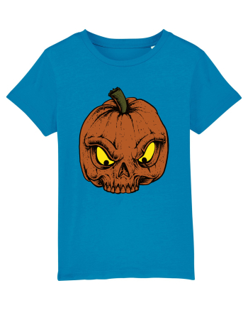 Halloween Pumpkin Skull Azur