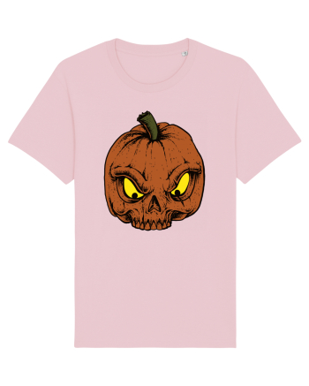 Halloween Pumpkin Skull Cotton Pink