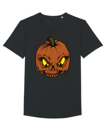 Halloween Pumpkin Skull Black