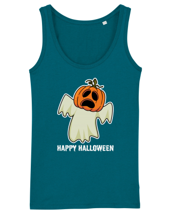 Halloween Pumpkin With Boo Head Ocean Depth