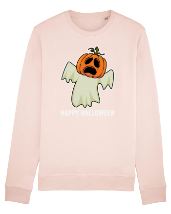Halloween Pumpkin With Boo Head Candy Pink