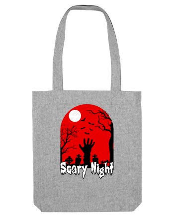 Halloween Scary Blood Night Heather Grey