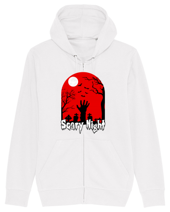 Halloween Scary Blood Night White