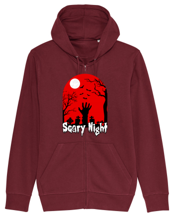 Halloween Scary Blood Night Burgundy
