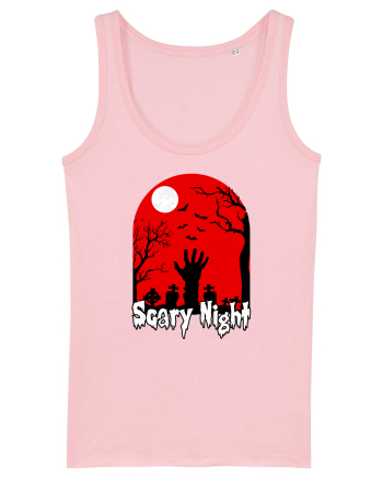 Halloween Scary Blood Night Cotton Pink