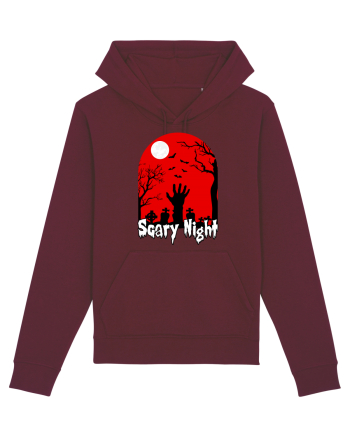 Halloween Scary Blood Night Burgundy
