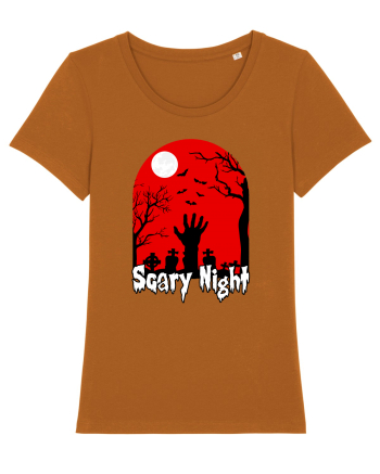 Halloween Scary Blood Night Roasted Orange