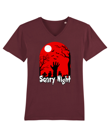 Halloween Scary Blood Night Burgundy