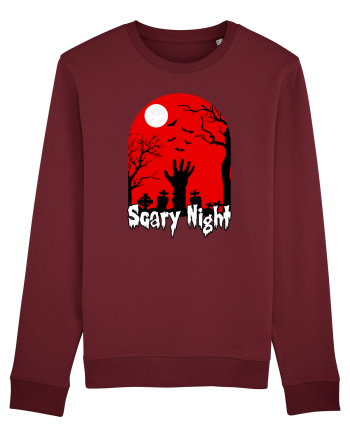Halloween Scary Blood Night Burgundy