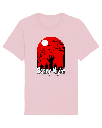 Halloween Scary Blood Night Cotton Pink