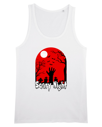 Halloween Scary Blood Night White