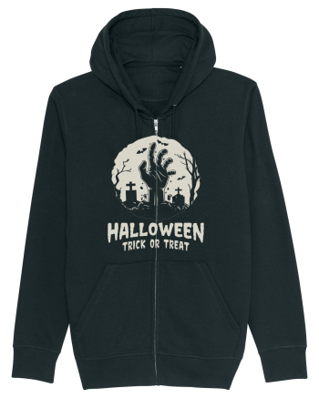 Halloween Trick or Treat Graveyard Hand Black