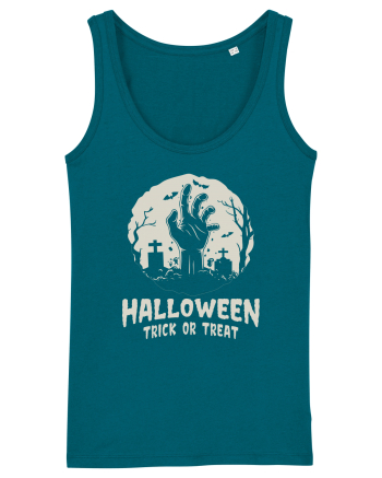 Halloween Trick or Treat Graveyard Hand Ocean Depth