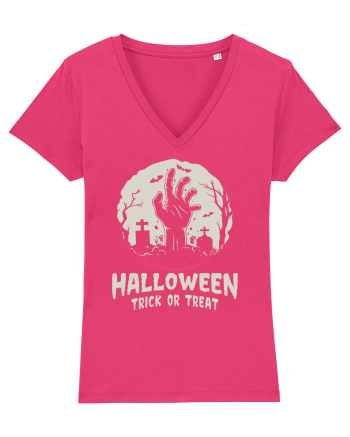 Halloween Trick or Treat Graveyard Hand Raspberry