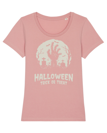 Halloween Trick or Treat Graveyard Hand Canyon Pink