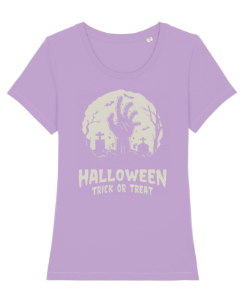 Halloween Trick or Treat Graveyard Hand Lavender Dawn