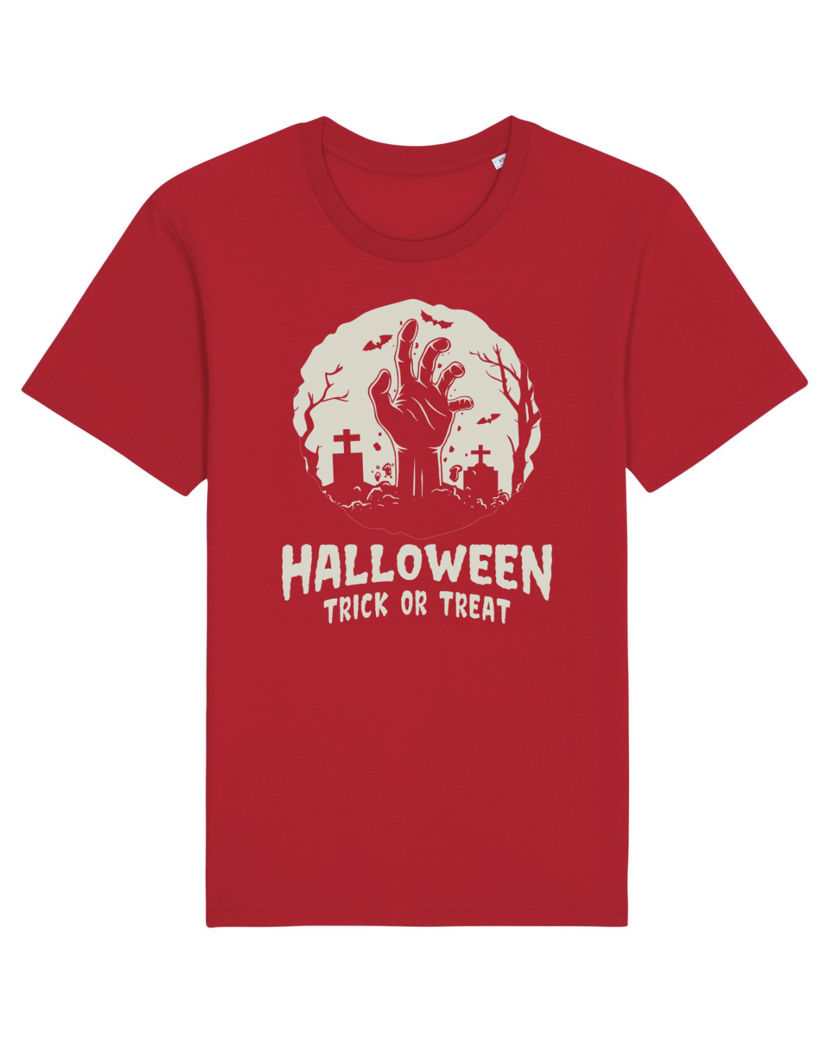Tricou mânecă scurtă Unisex Rocker Red