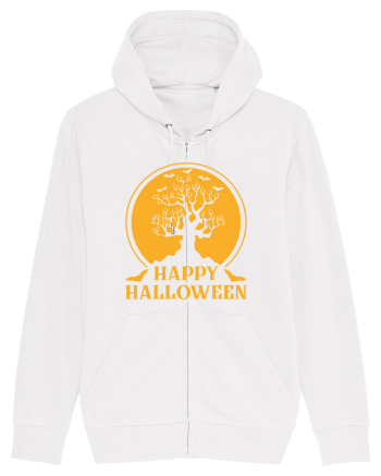 Happy Halloween Tree White