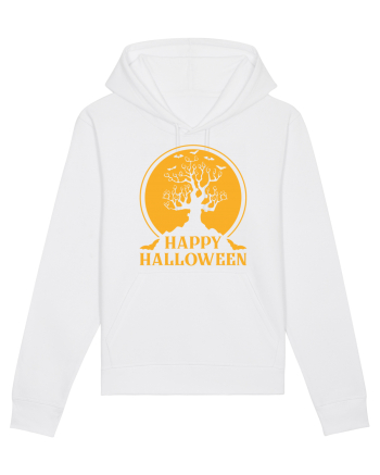 Happy Halloween Tree White