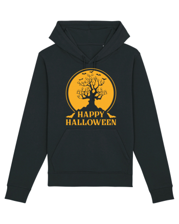 Happy Halloween Tree Black