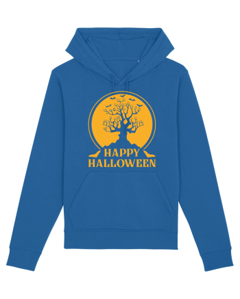 Happy Halloween Tree Royal Blue