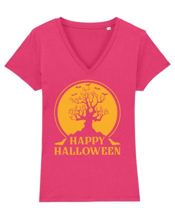 Happy Halloween Tree Raspberry