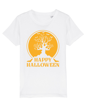 Happy Halloween Tree White