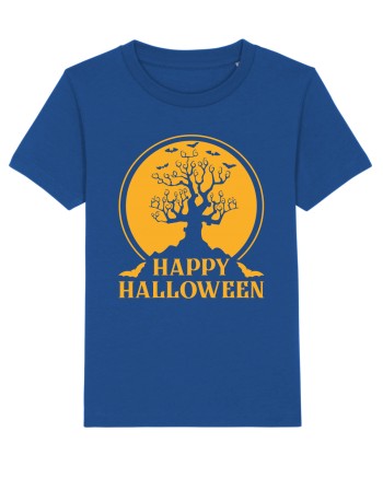 Happy Halloween Tree Majorelle Blue